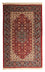 Alfombra oriental - Indus - 162 x 96 cm - rojo oscuro
