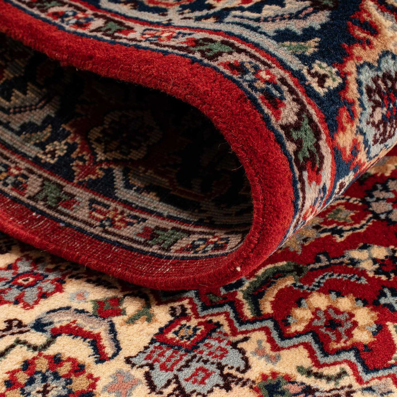 Alfombra oriental - Indus - 162 x 96 cm - rojo oscuro