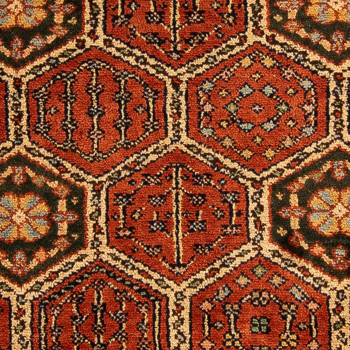 Alfombra oriental - Indus - 159 x 90 cm - multicolor