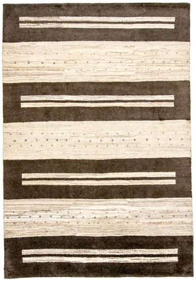 Gabbeh Indo Alfombra 201x293cm - Alfombra de lana