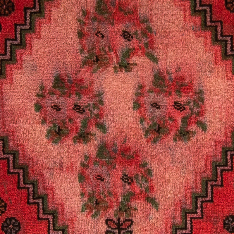 Alfombra persa - Nómada - 150 x 100 cm - rojo oscuro