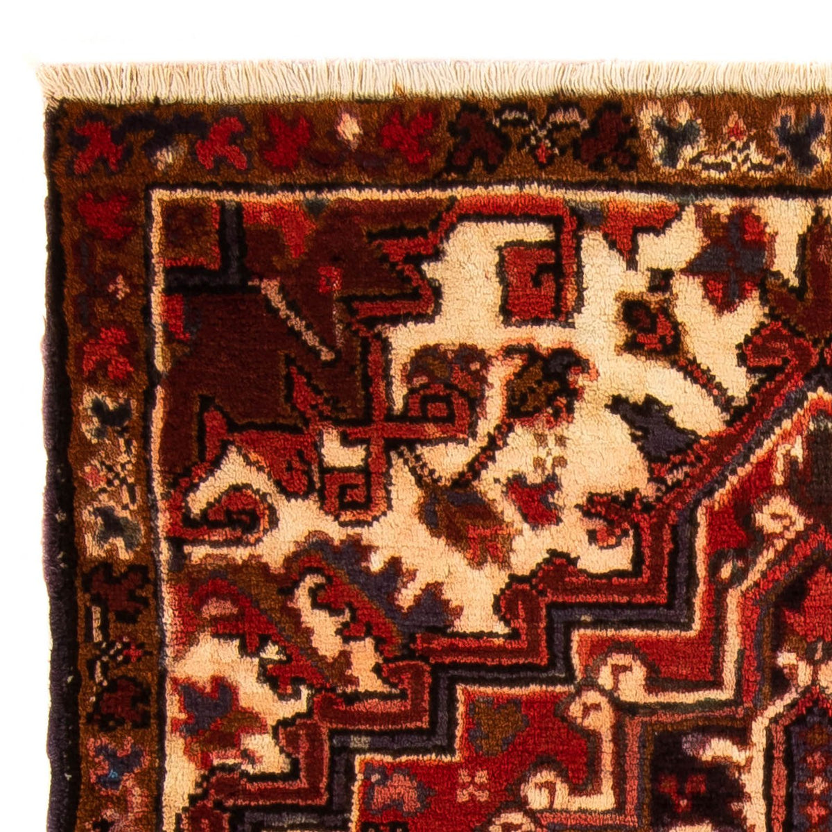 Alfombra persa - Nómada - 138 x 95 cm - multicolor