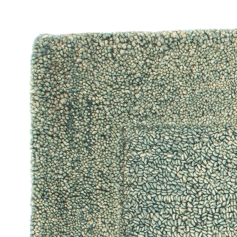 Alfombra de lana cuadrado  - 47 x 47 cm - verde