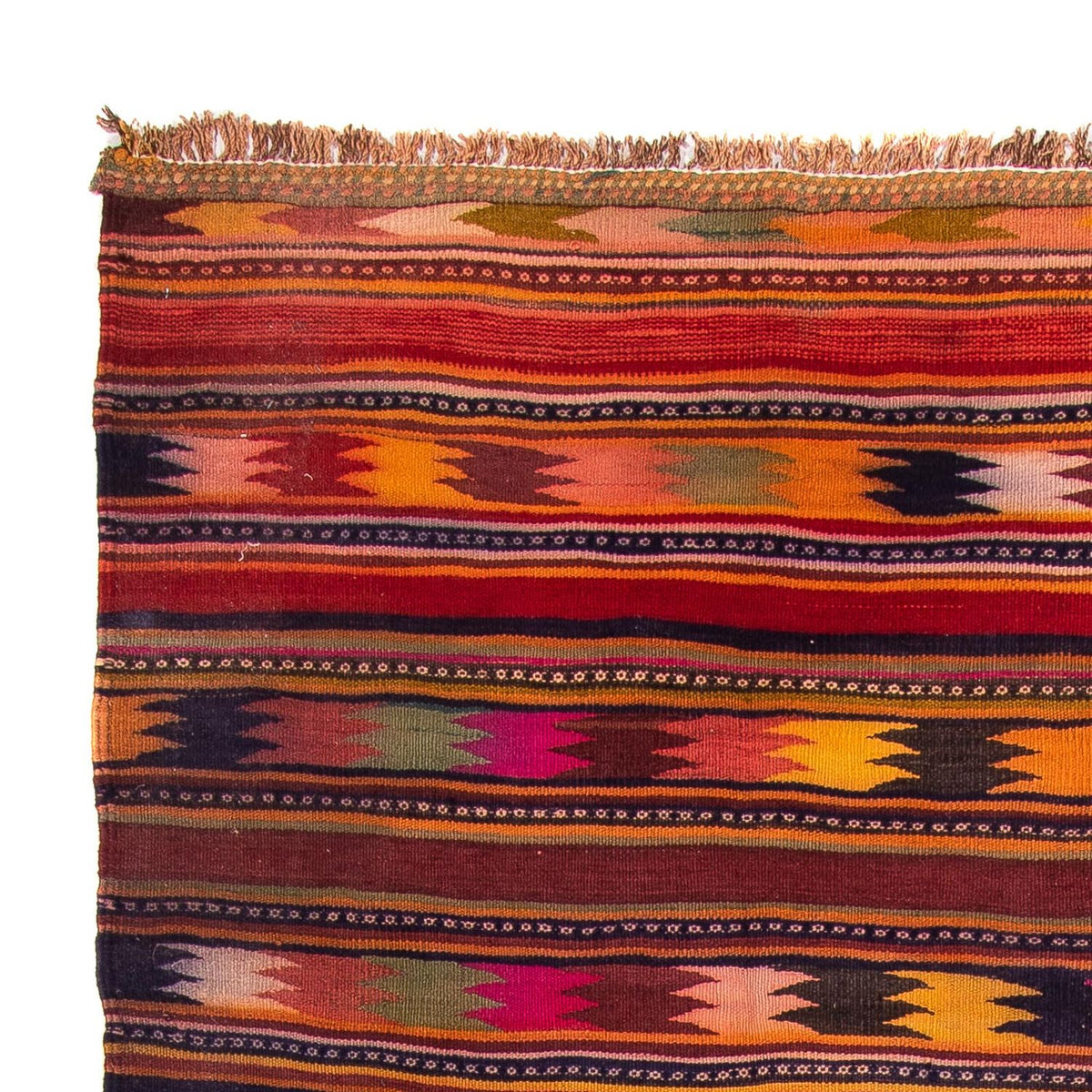 Alfombra Kelim - Antigua - 260 x 195 cm - multicolor