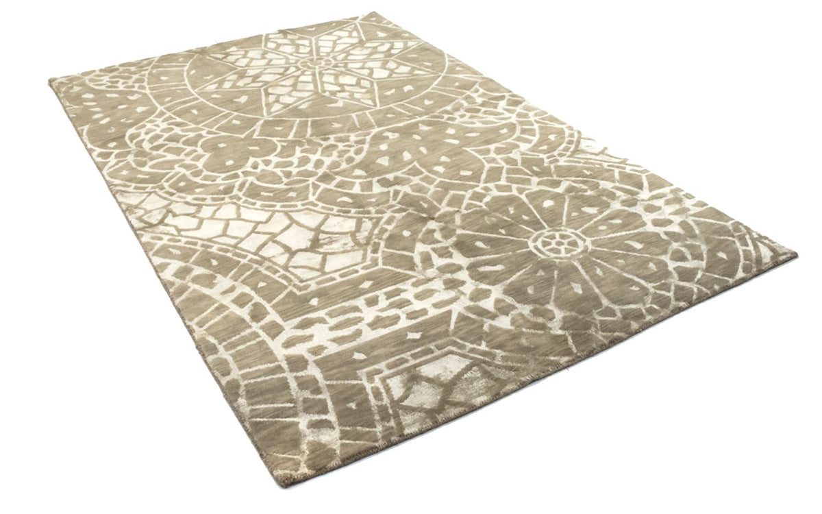 Alfombra de Nepal - 236 x 152 cm - marrón