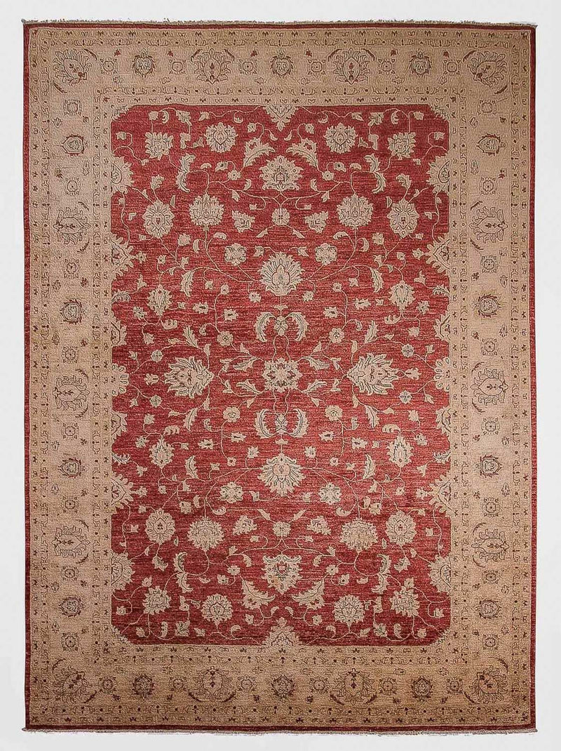 Alfombra Ziegler - 327 x 239 cm - rojo