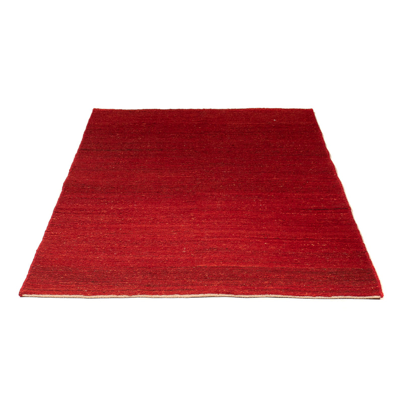 Alfombra Gabbeh - Persa - 174 x 115 cm - rojo oscuro