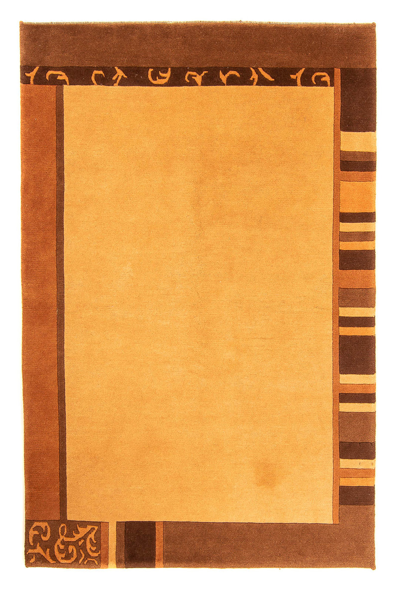 Alfombra de Nepal - 194 x 142 cm - marrón