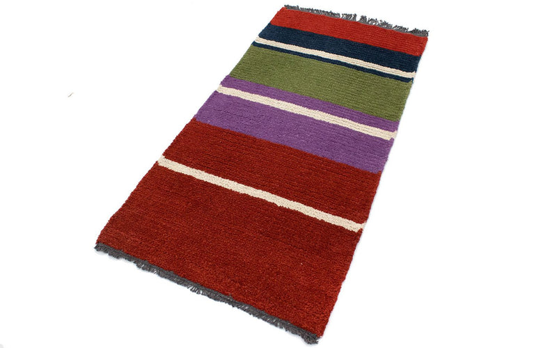 Alfombra de Nepal - 140 x 70 cm - multicolor