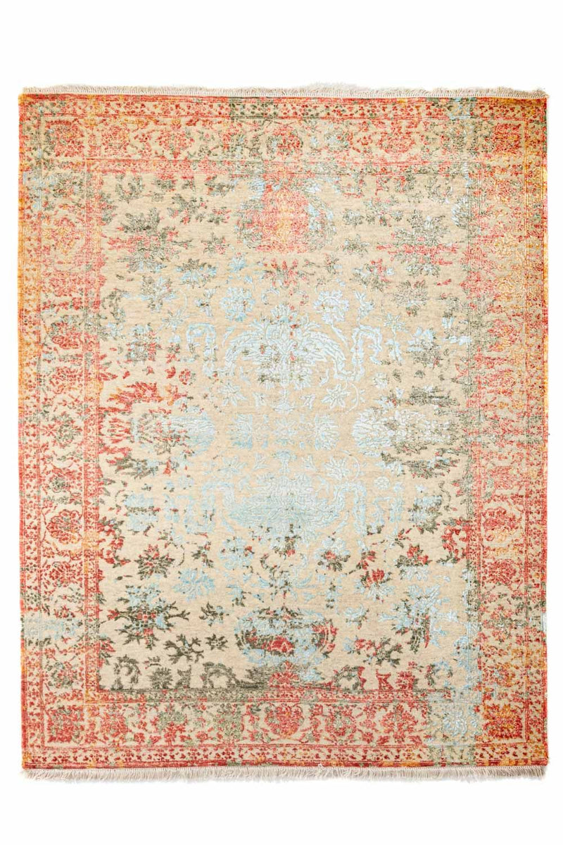 Alfombra de diseño - 195 x 155 cm - multicolor