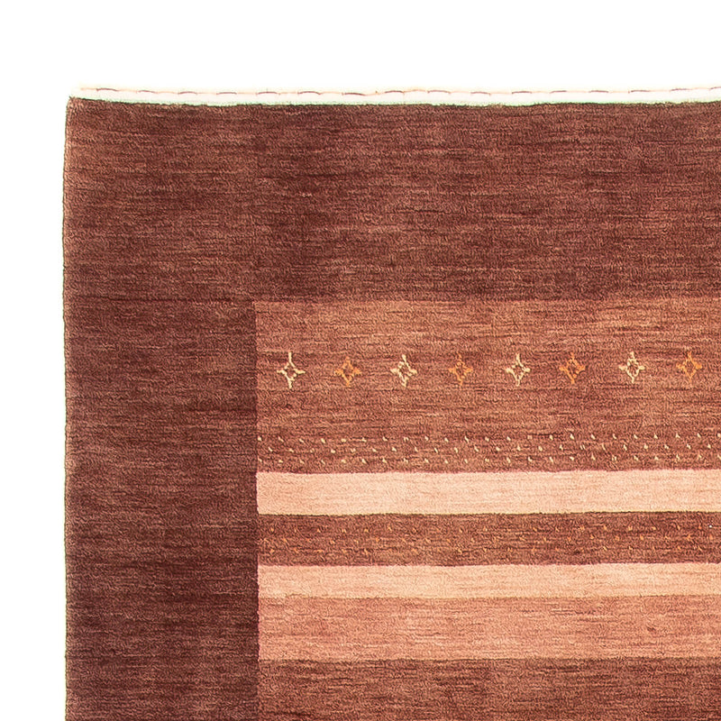 Alfombra Gabbeh - Loribaft Indus - 247 x 172 cm - marrón