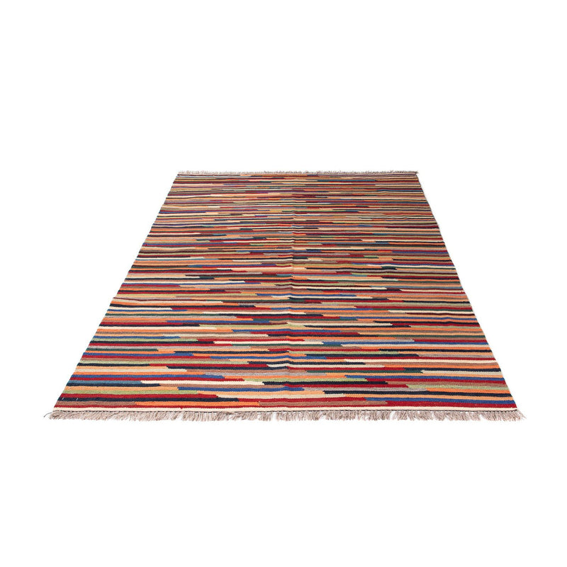 Alfombra Kelim - Tendencia - 206 x 148 cm - multicolor