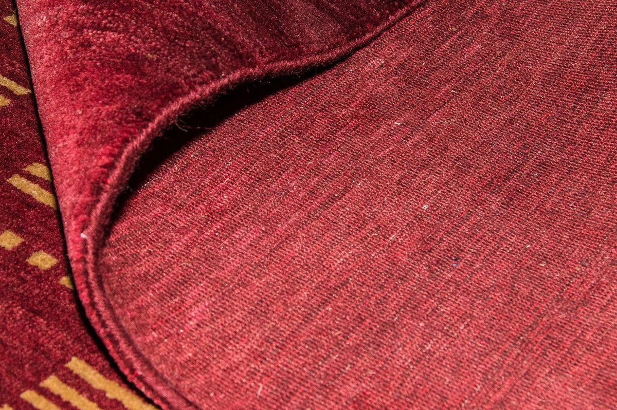 Alfombra Gabbeh - Loribaft Persa - 240 x 175 cm - rojo