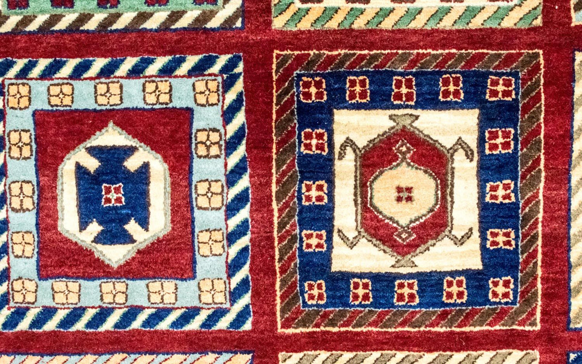 Alfombra Gabbeh - Loribaft Persa - 303 x 197 cm - multicolor