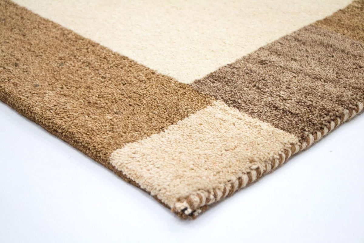 Alfombra Gabbeh - Indus - 196 x 143 cm - beige