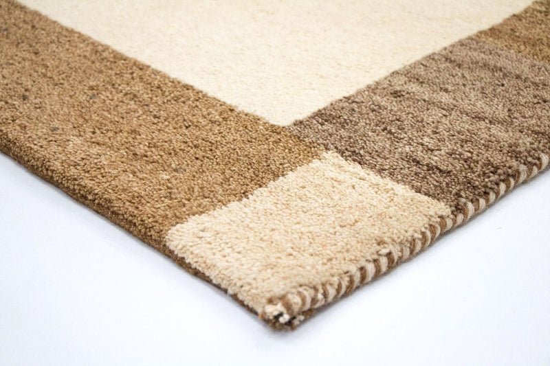 Alfombra Gabbeh - Indus - 196 x 143 cm - beige