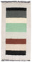 Alfombra de Nepal - 140 x 70 cm - multicolor