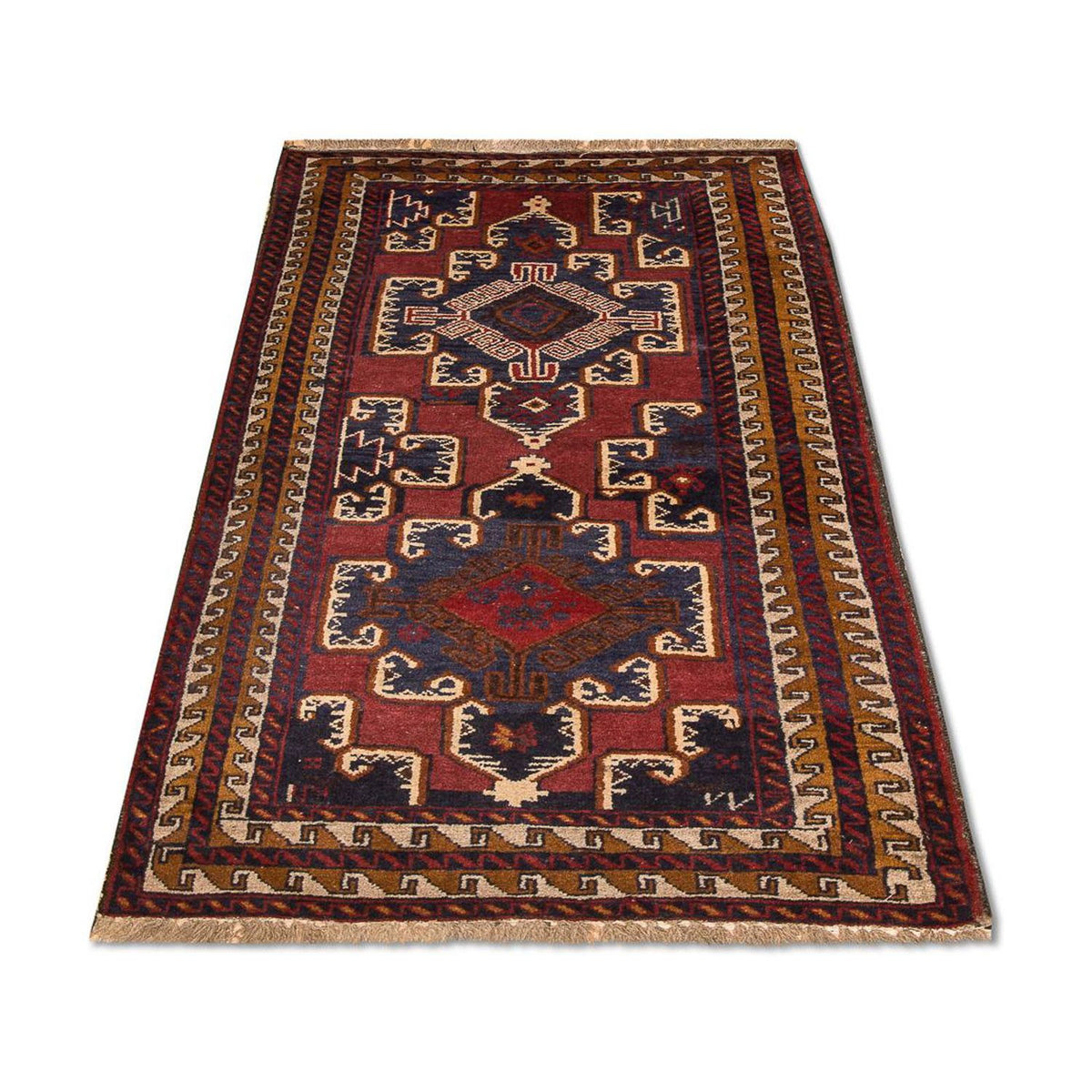 Alfombra Belutsch - 147 x 82 cm - azul