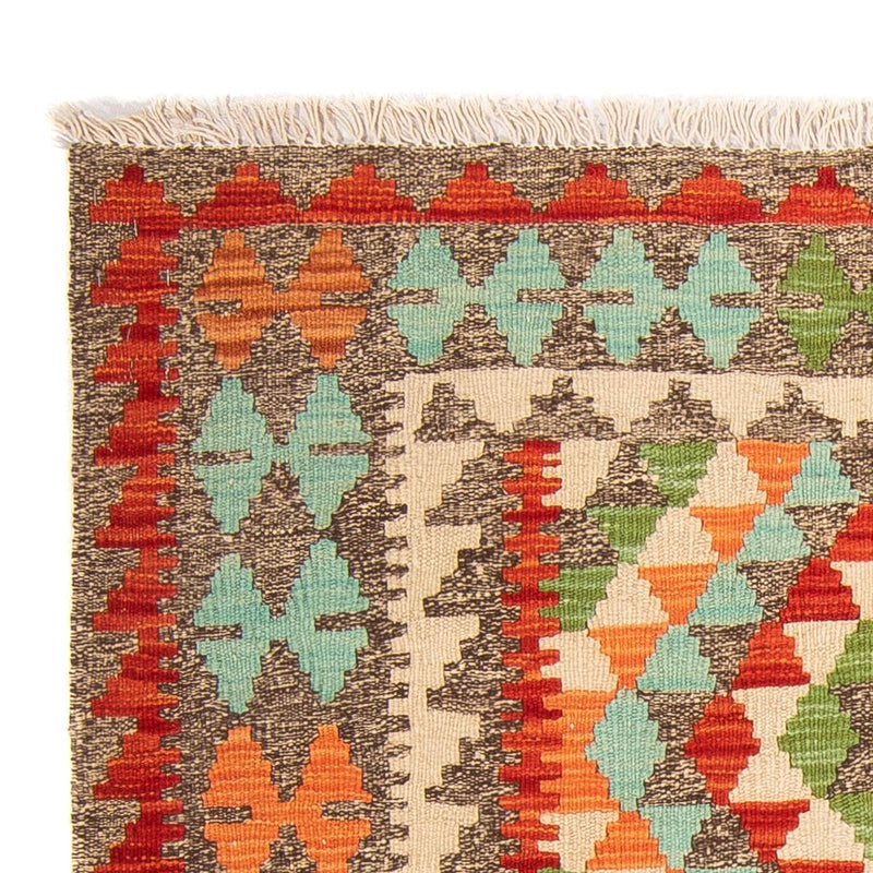 Alfombra Kelim - Splash - 148 x 97 cm - multicolor