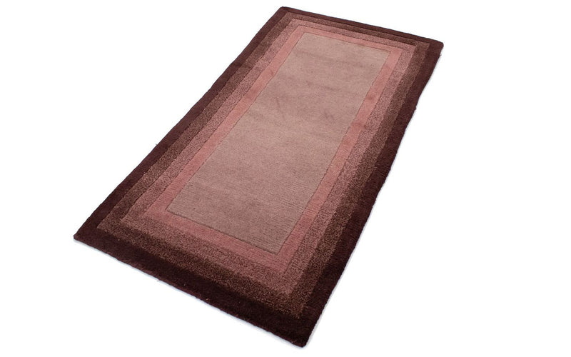 Alfombra de Nepal - 140 x 70 cm - púrpura
