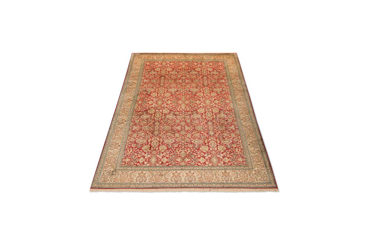 Alfombra de seda - Seda de Cachemira - 311 x 211 cm - rojo