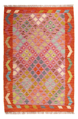 Alfombra Kelim - Splash - 147 x 101 cm - multicolor