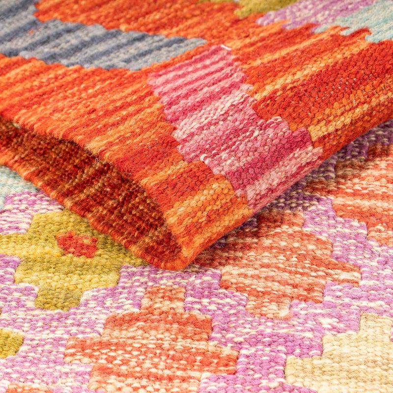 Alfombra Kelim - Splash - 147 x 101 cm - multicolor