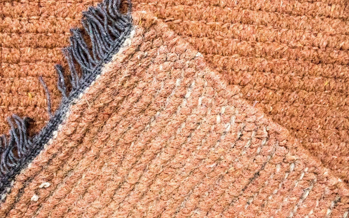 Alfombra de Nepal - 140 x 70 cm - marrón