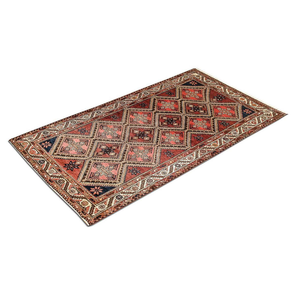 Alfombra persa - Nómada - 309 x 159 cm - multicolor