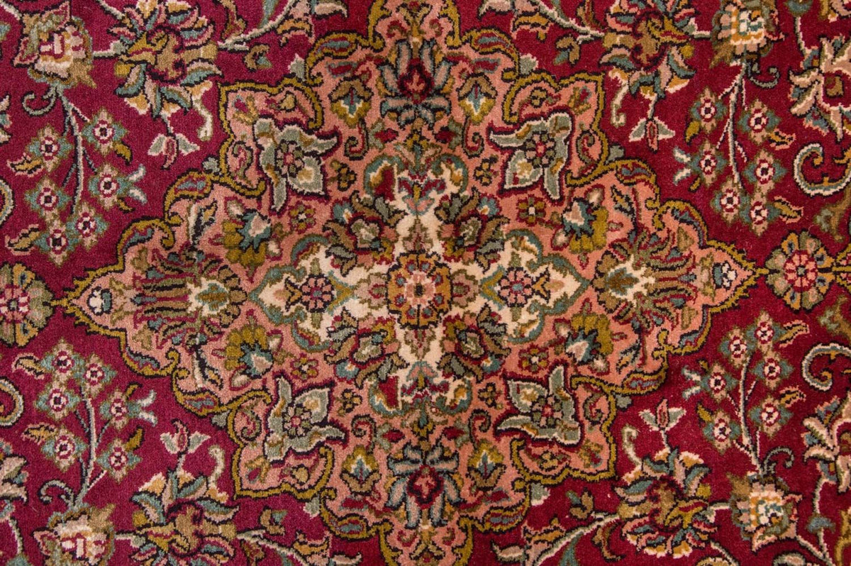 Alfombra de seda - Seda de Cachemira - 218 x 157 cm - rojo