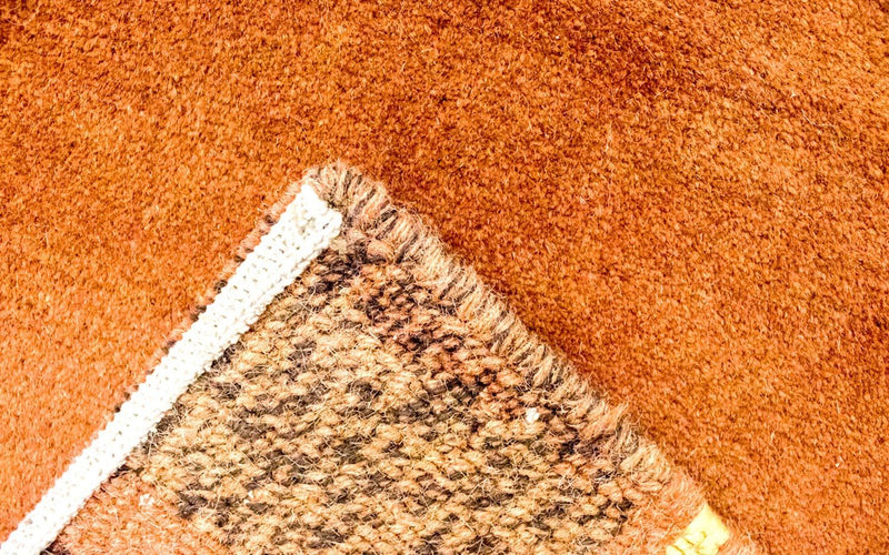 Alfombra de Nepal - 157 x 90 cm - terracota