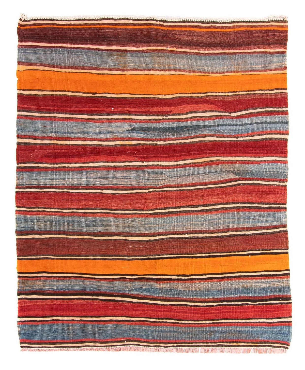 Alfombra Kelim - Antigua - 155 x 135 cm - multicolor