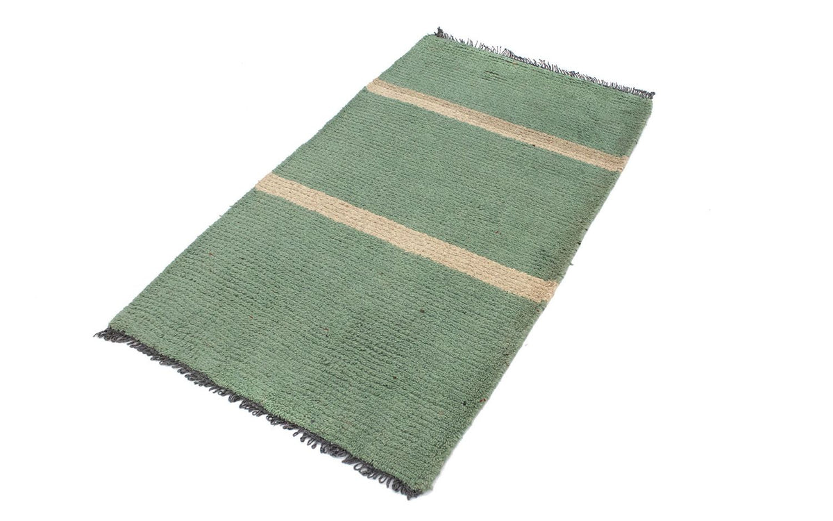 Alfombra de Nepal - 140 x 70 cm - verde