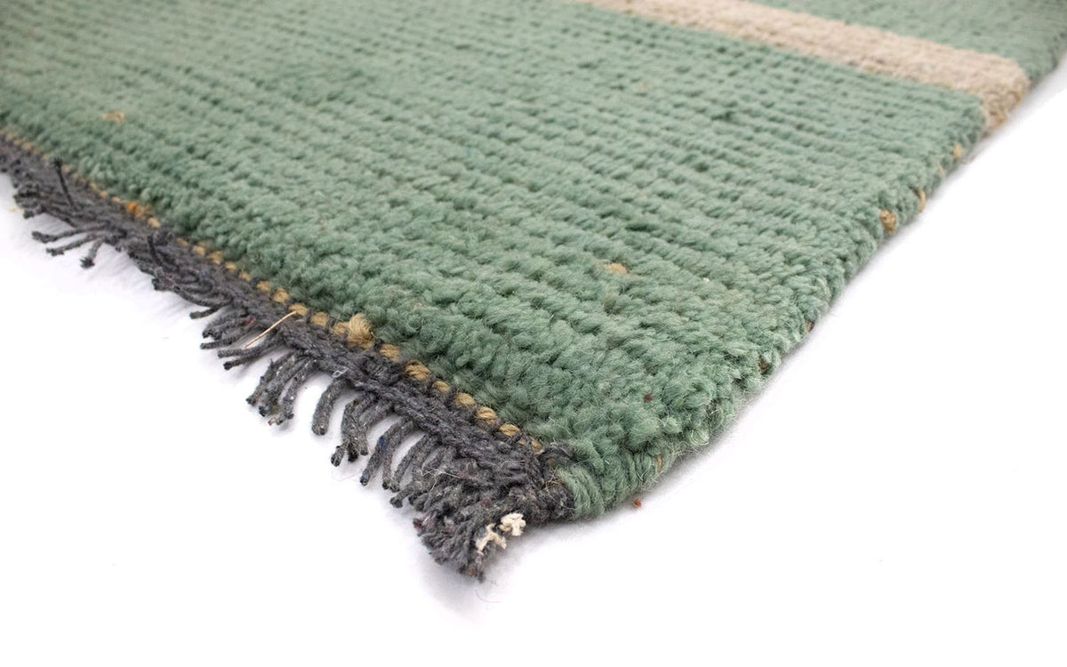 Alfombra de Nepal - 140 x 70 cm - verde