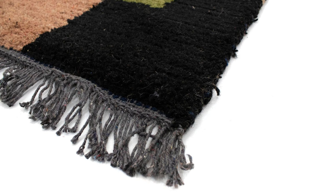 Alfombra de Nepal - 140 x 70 cm - verde