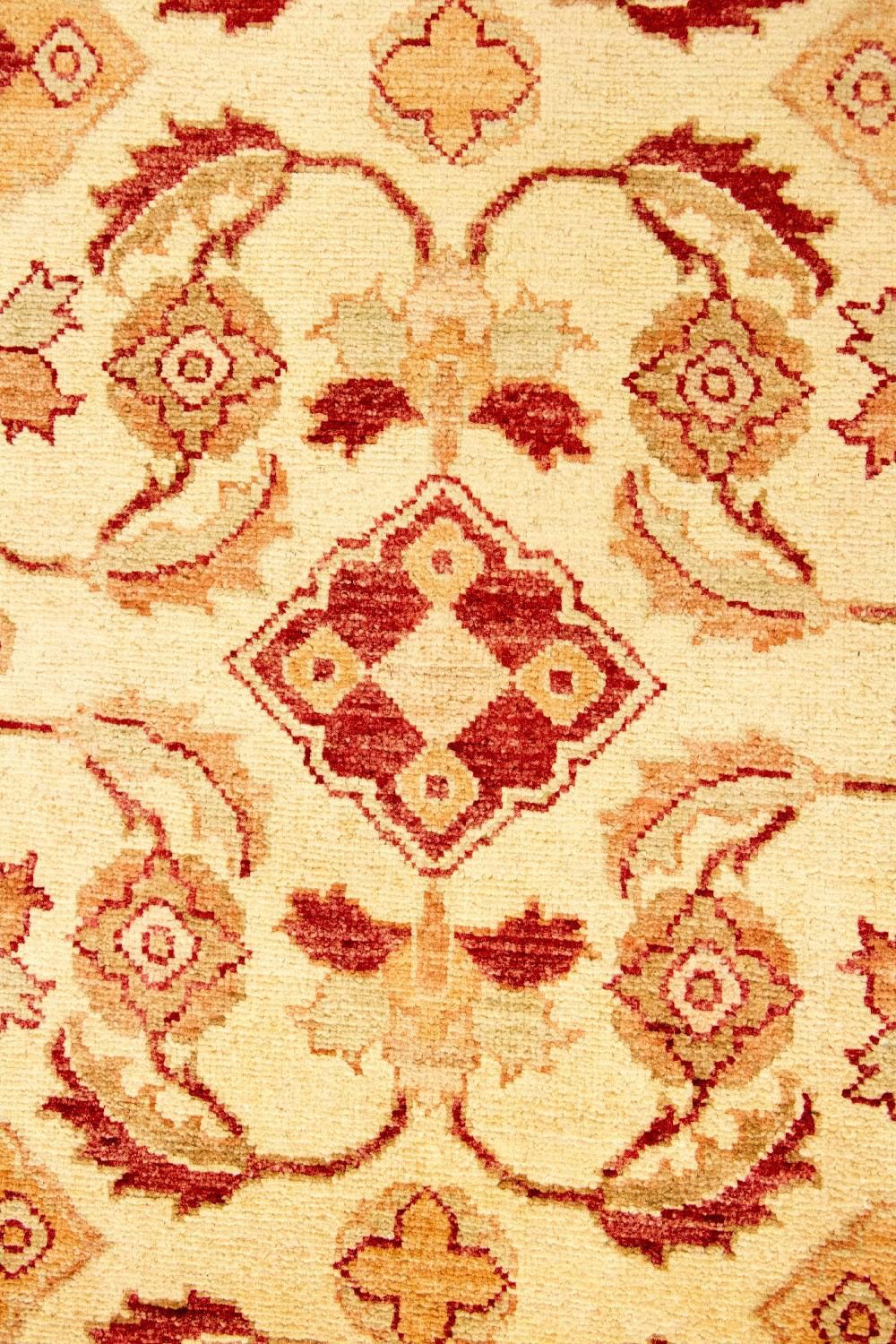 Alfombra de pasillo Alfombra Ziegler - 418 x 87 cm - amarillo