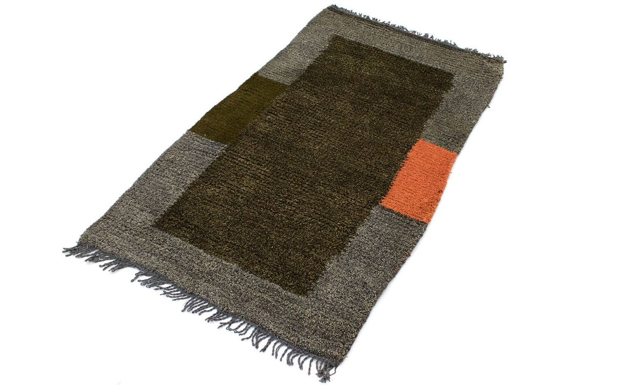 Alfombra de Nepal - 140 x 70 cm - verde