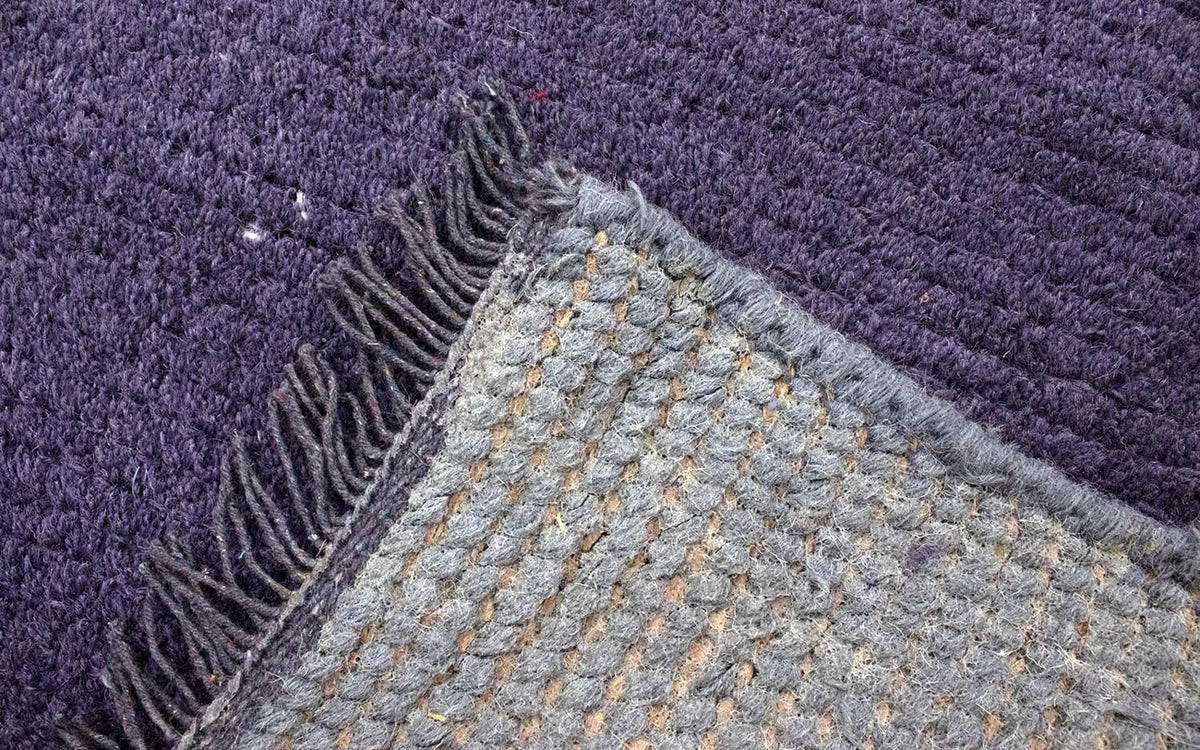 Alfombra de Nepal - 140 x 70 cm - púrpura