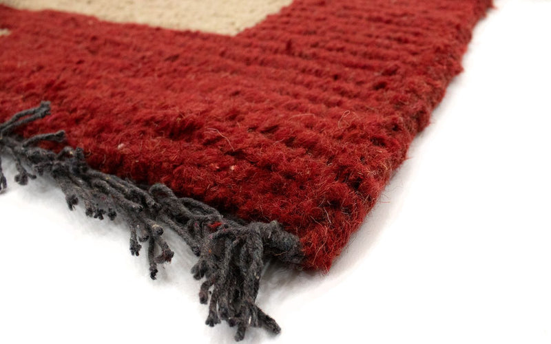 Alfombra de Nepal - 140 x 70 cm - beige