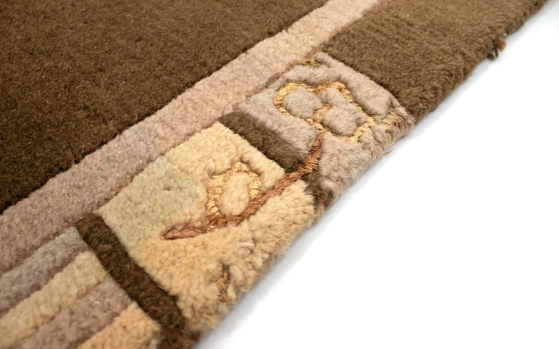 Alfombra de Nepal - 140 x 70 cm - marrón