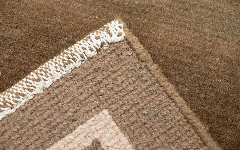 Alfombra de Nepal - 140 x 70 cm - marrón