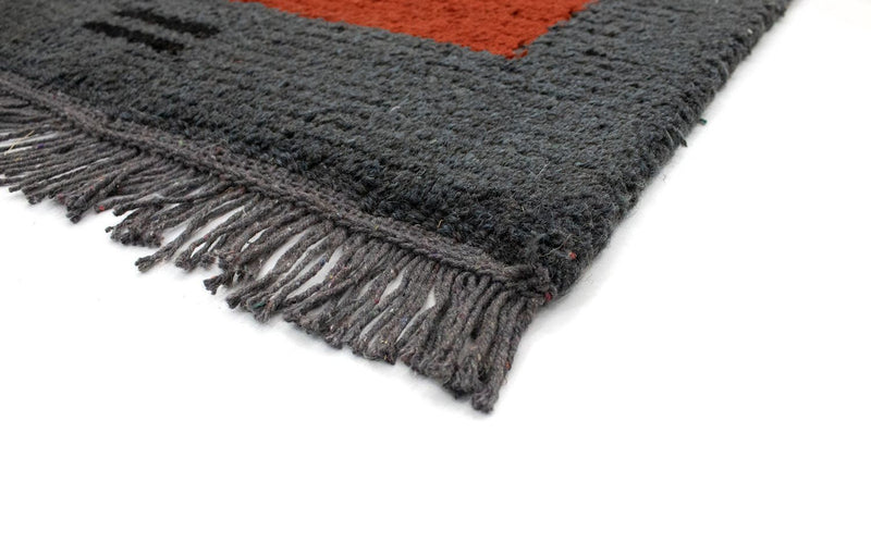 Alfombra de Nepal - 140 x 70 cm - rojo
