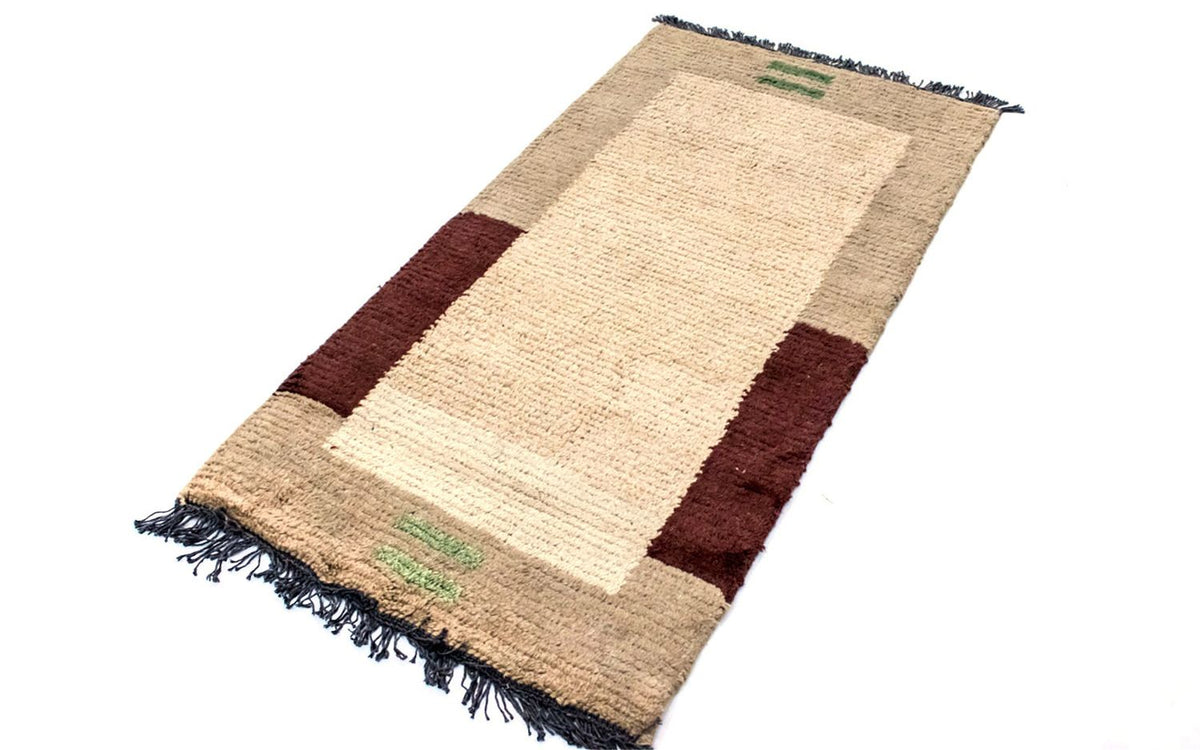 Alfombra de Nepal - 140 x 70 cm - beige
