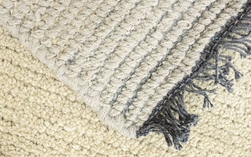 Alfombra de Nepal - 140 x 70 cm - beige