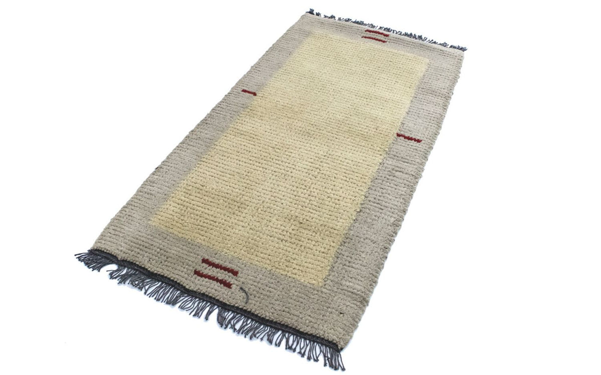 Alfombra de Nepal - 140 x 70 cm - beige