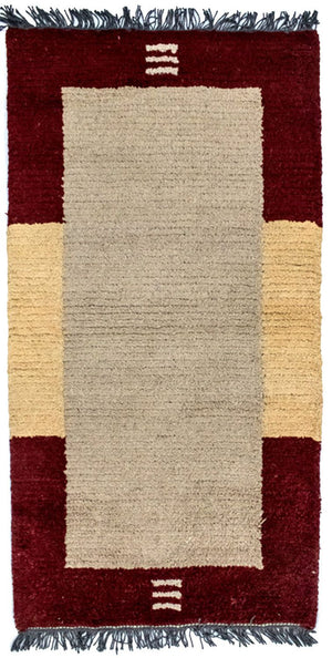 Alfombra de Nepal - 140 x 70 cm - beige