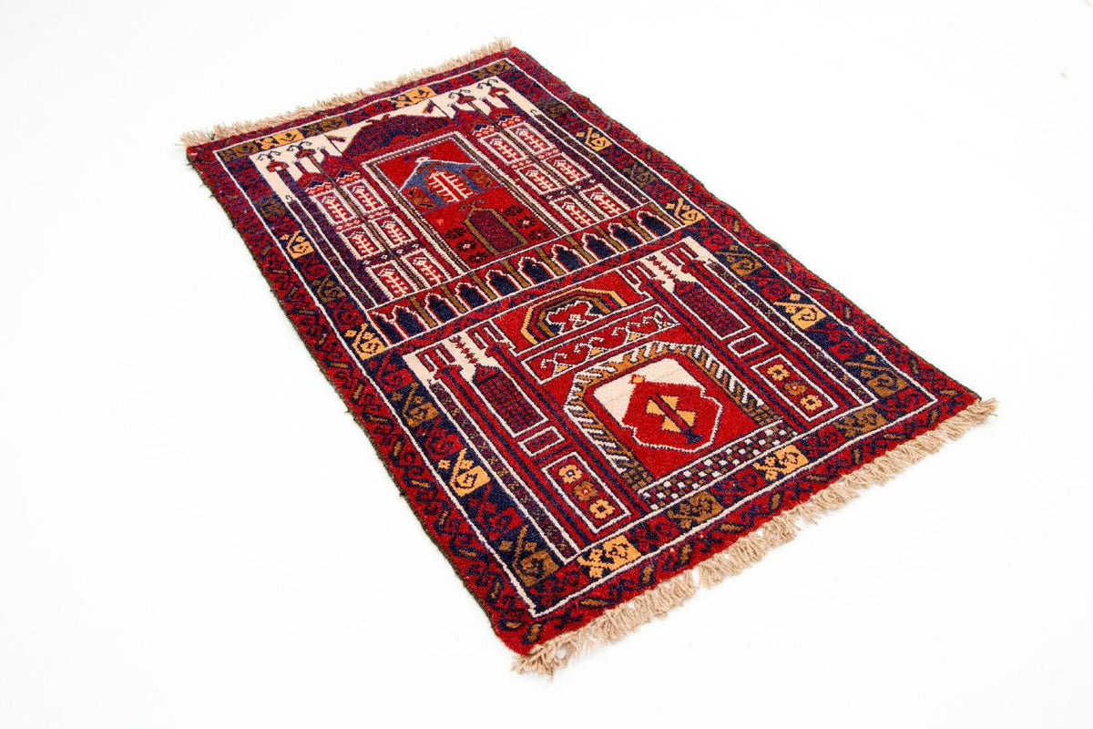 Alfombra Belutsch - 127 x 77 cm - multicolor