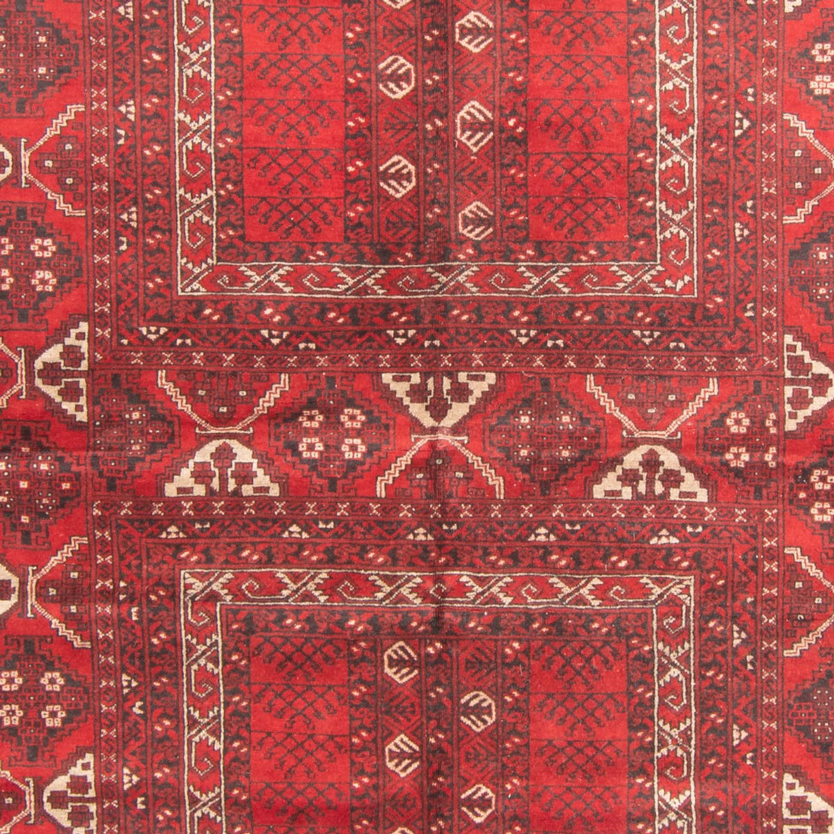 Alfombra Turkaman - 236 x 159 cm - rojo
