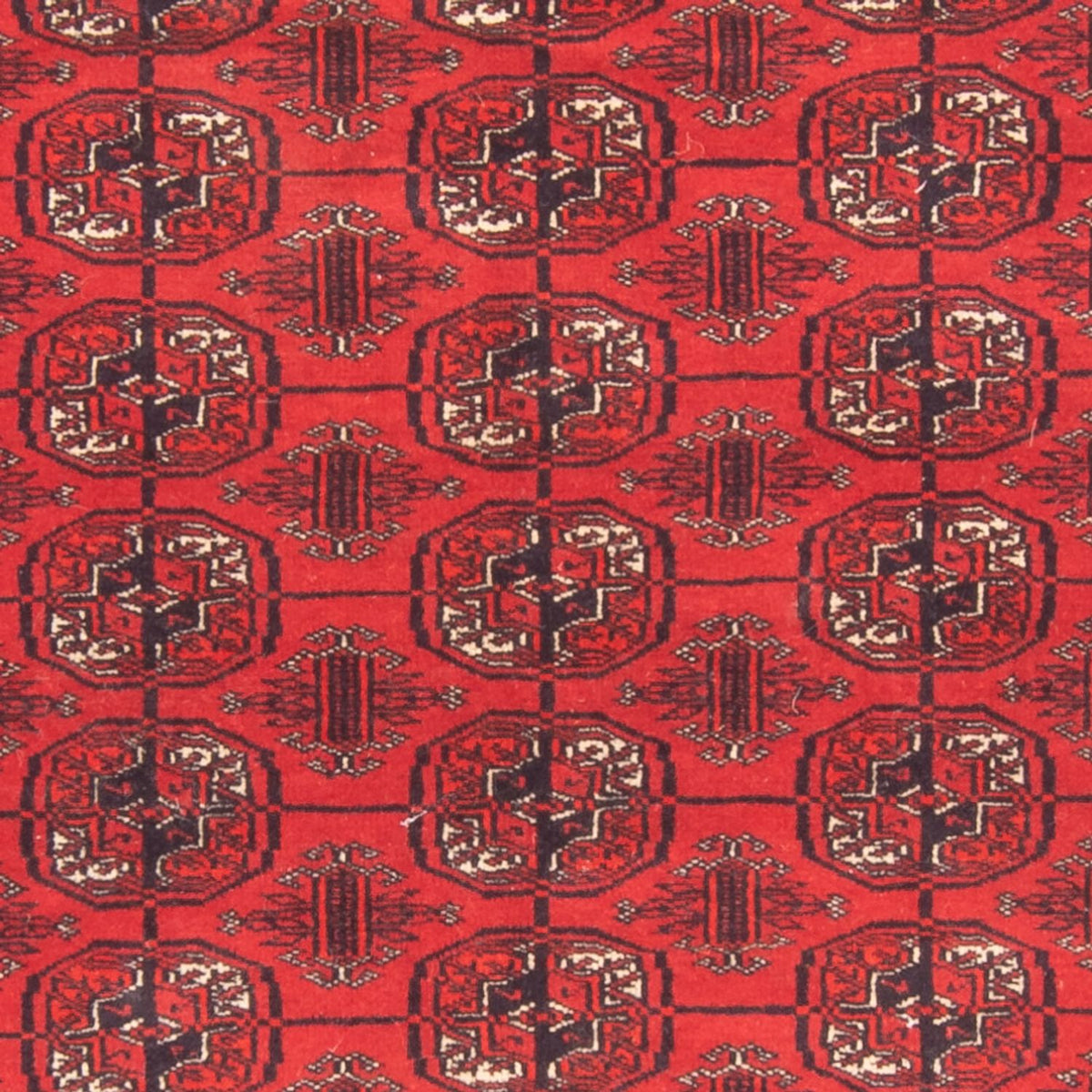 Alfombra Turkaman - 168 x 124 cm - rojo
