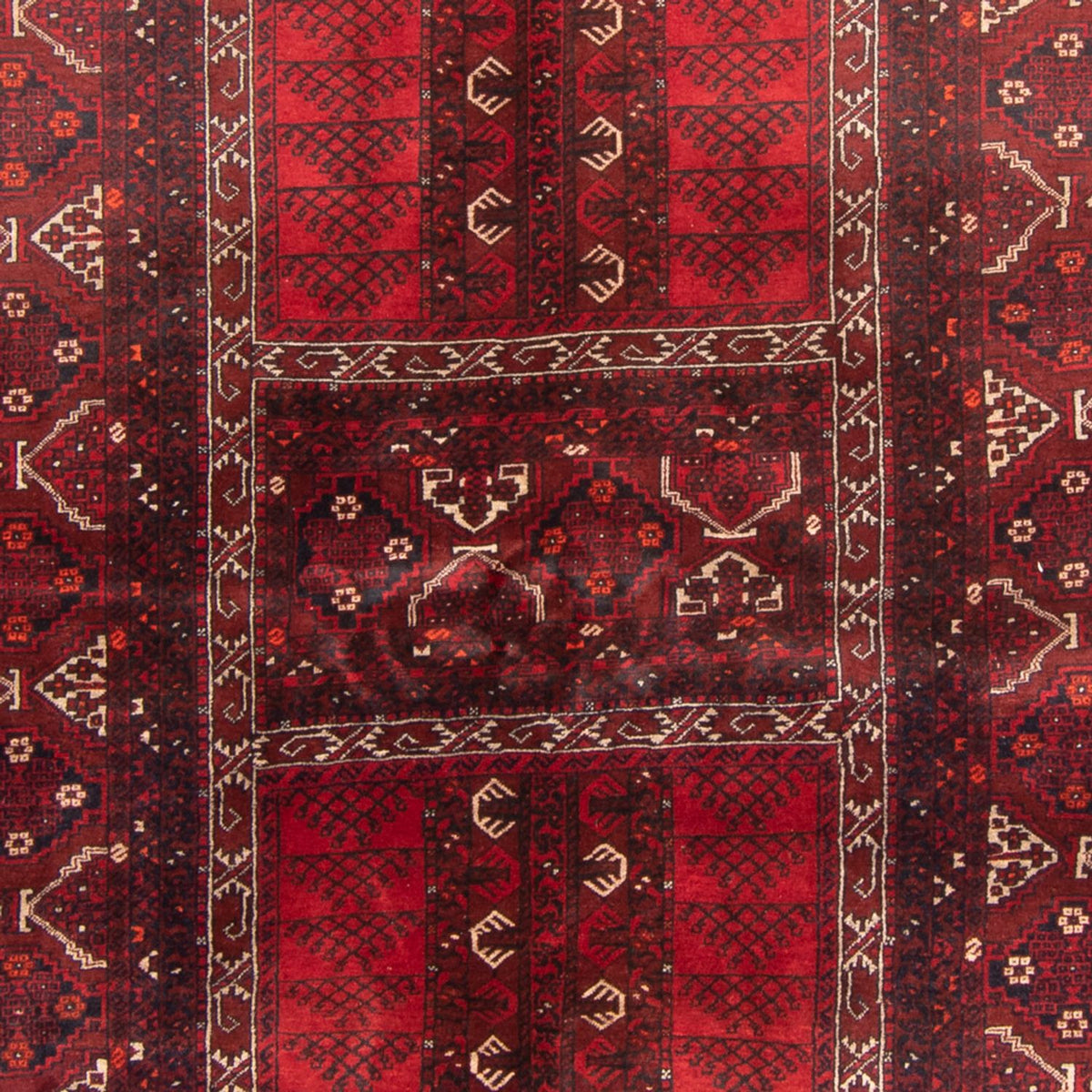 Alfombra Turkaman - 237 x 158 cm - rojo